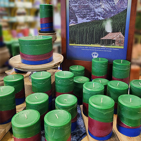 Northwoods Scented Pillar Candle - Candle Factory Store