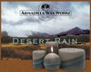 Desert Rain Scented Pillar Candle - Armadilla Wax Works Candle Store