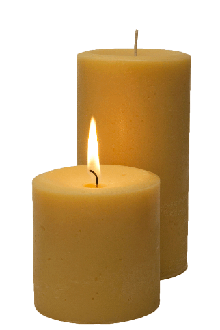Frankincense Pillar Candle - Armadilla Wax Works Candle Factory Store