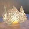 Glassworks Fused Glass Votive Holders - Armadilla Wax Works Candle Store