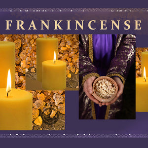 Frankincense Scented Pillar Candle - Candle Factory Store