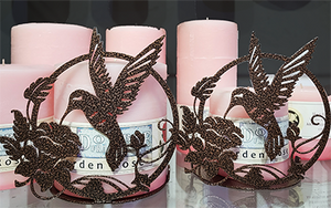 Steel Silhouette Pillar Holder - Candle Factory Store