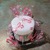 Candy Cane Scented Pillar Candle - Armadilla Wax Works Candle Store