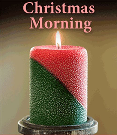 Christmas Morning Scented Pillar Candle - Armadilla Wax Works Candle Store