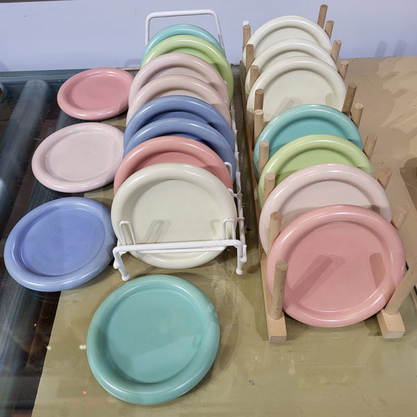 Chunky Plate, Medium. - Armadilla Wax Works Candle Store