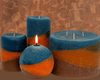 Copper Canyon Scented Pillar Candle - Armadilla Wax Works Candle Store