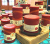 Cranberry Scented Pillar Candles - Armadilla Wax Works Candle Store