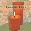 Pumpkin Spice Scented Pillar Candles - Armadilla Wax Works Candle Store