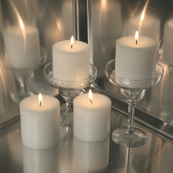 UNscented Pillars, CANYON WALL finish - Armadilla Wax Works Candle Store
