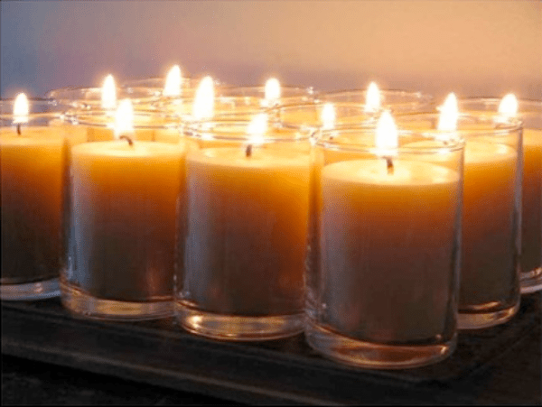 Votive Candles, BOX/18: Scented - Armadilla Wax Works Candle Store
