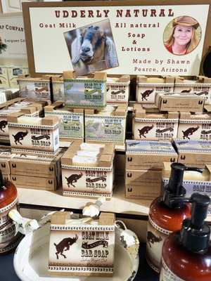 Udderly Natural Goat Milk Soaps - Armadilla Wax Works Candle Store