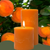 Peach Nectar Pillar Candle - Armadilla Wax Works Candle Factory Store