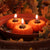 Pumpkin 3 inch Floating Candle - Armadilla Wax Works Candle Factory Store