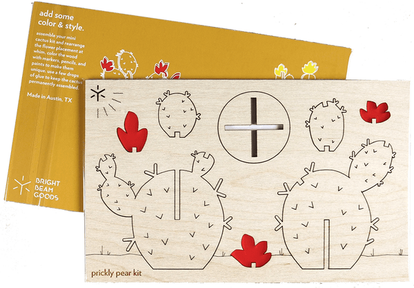 Cactus Kit, Laser Cut - Armadilla Wax Works Candle Store