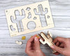 Cactus Kit, Laser Cut - Armadilla Wax Works Candle Store