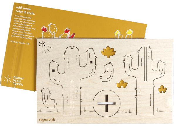 Cactus Kit, Laser Cut - Armadilla Wax Works Candle Store