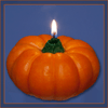 Pumpkin 4 inch Floating Candle - Armadilla Wax Works Candle Store