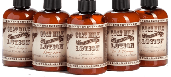 Udderly Natural Goat Milk Lotions - Armadilla Wax Works Candle Store