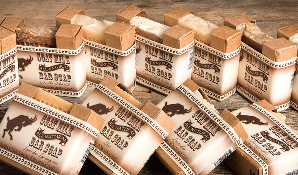 Udderly Natural Goat Milk Soaps - Armadilla Wax Works Candle Store