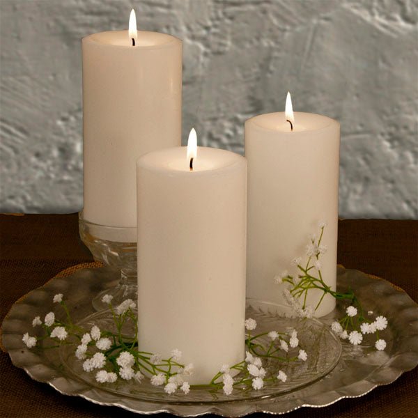 UNscented Pillars, CANYON WALL finish - Armadilla Wax Works Candle Store